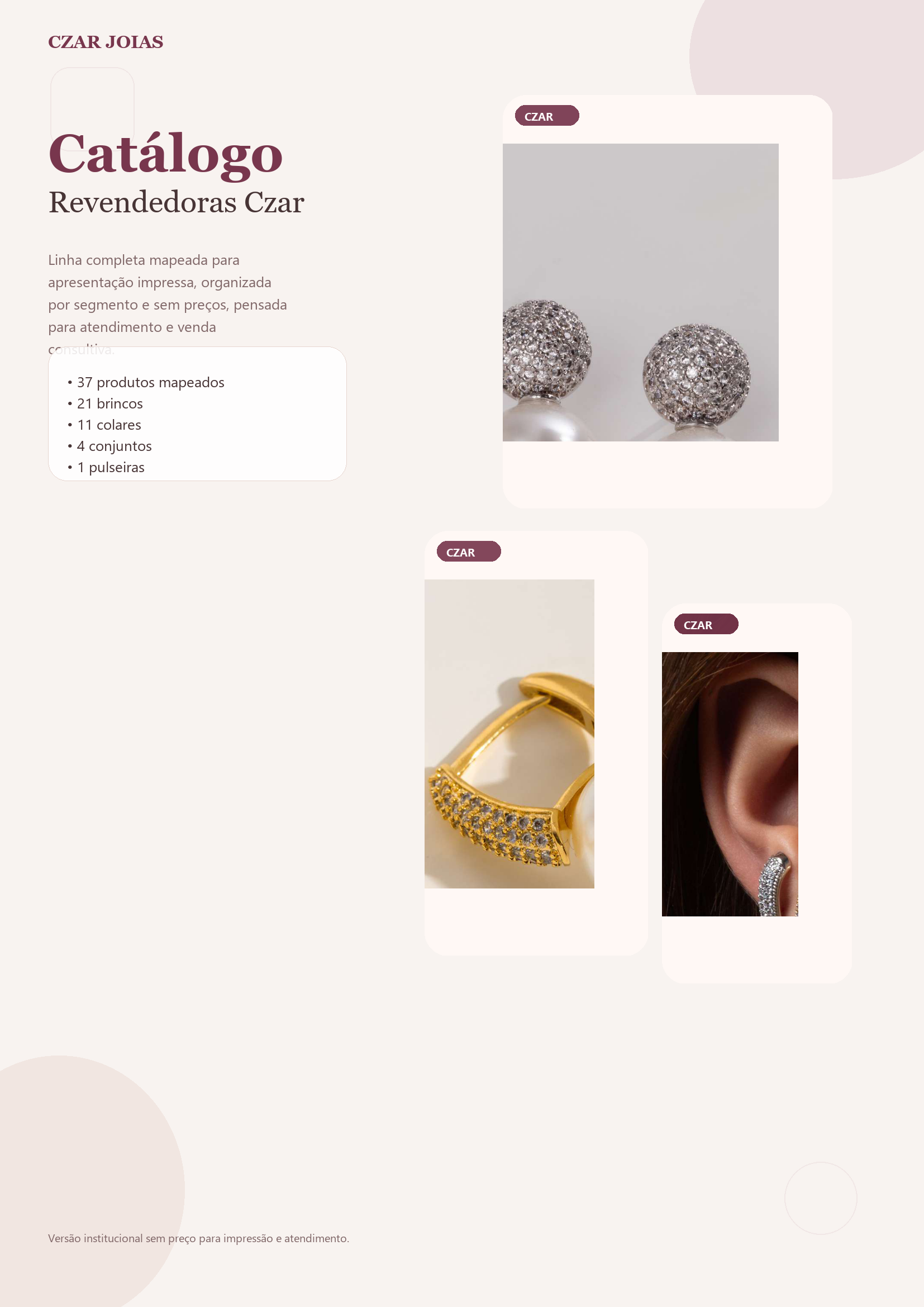 Preview de catalogo Czar Joias