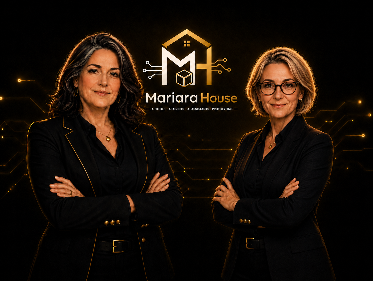 Mari e Iara, avatares especialistas da Mariara House