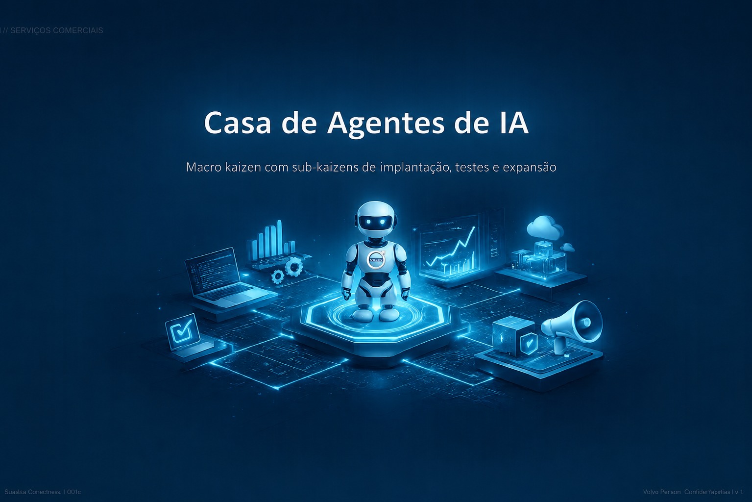 Casa de agentes de IA