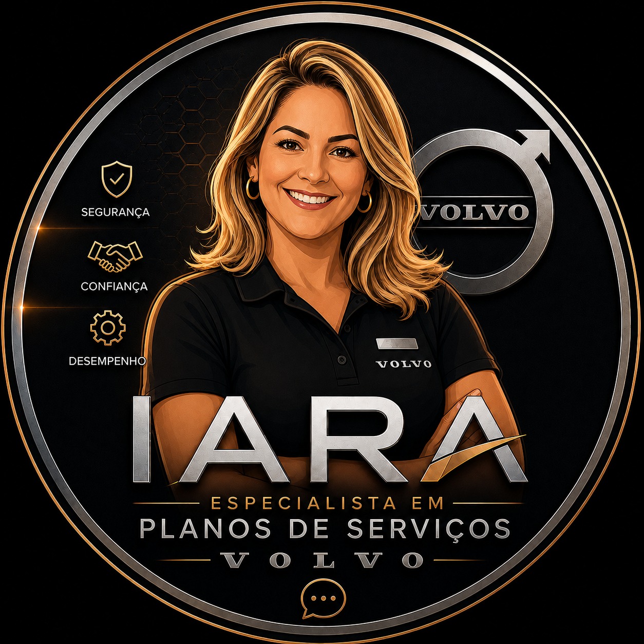 Agente Iara especialista em planos de serviços