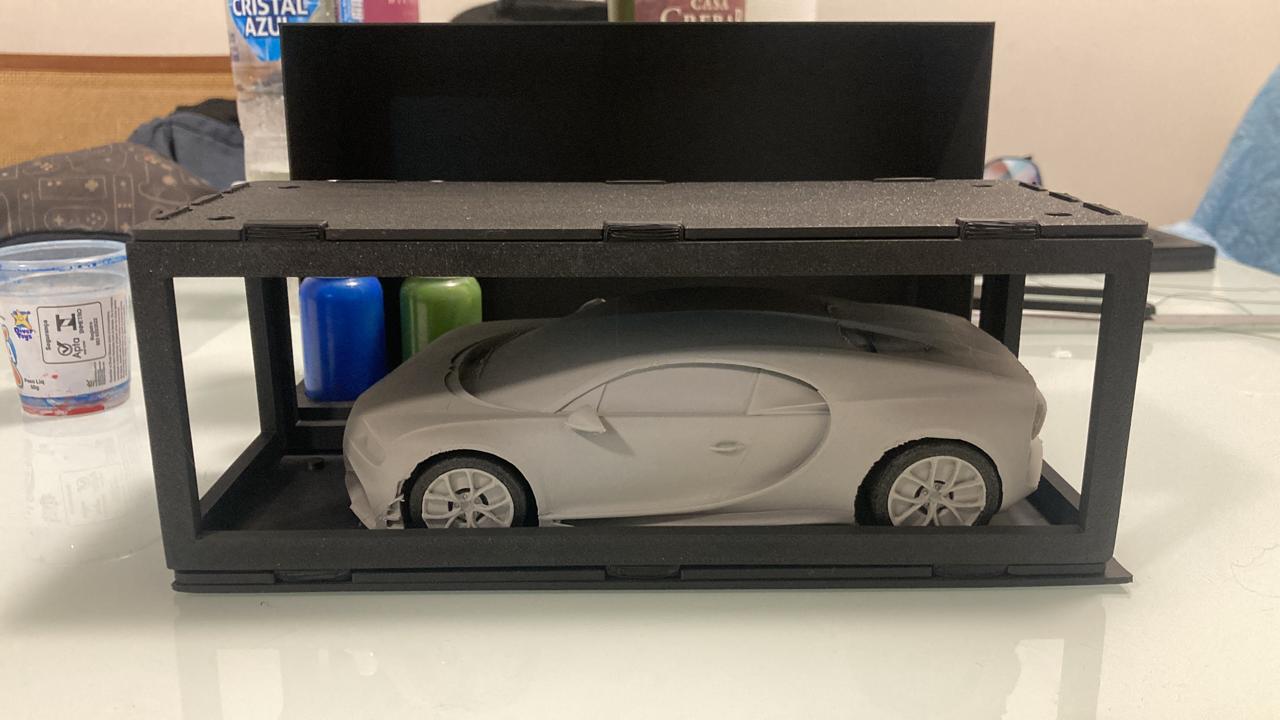 Kit físico de carrinho montado